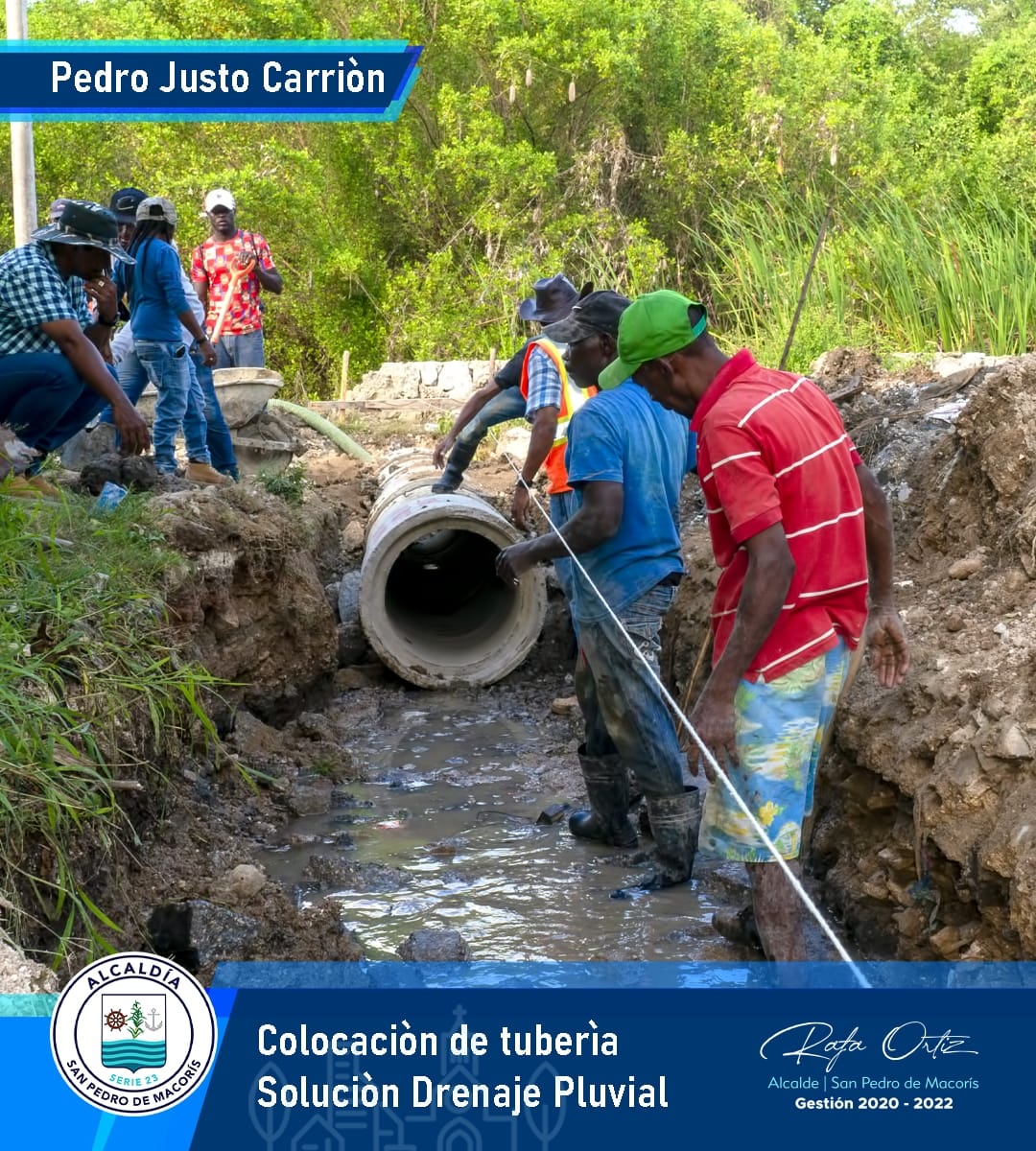 Ayuntamiento de SPM inicia trabajos en sistema de drenaje barrio Pedro Justo Carrión