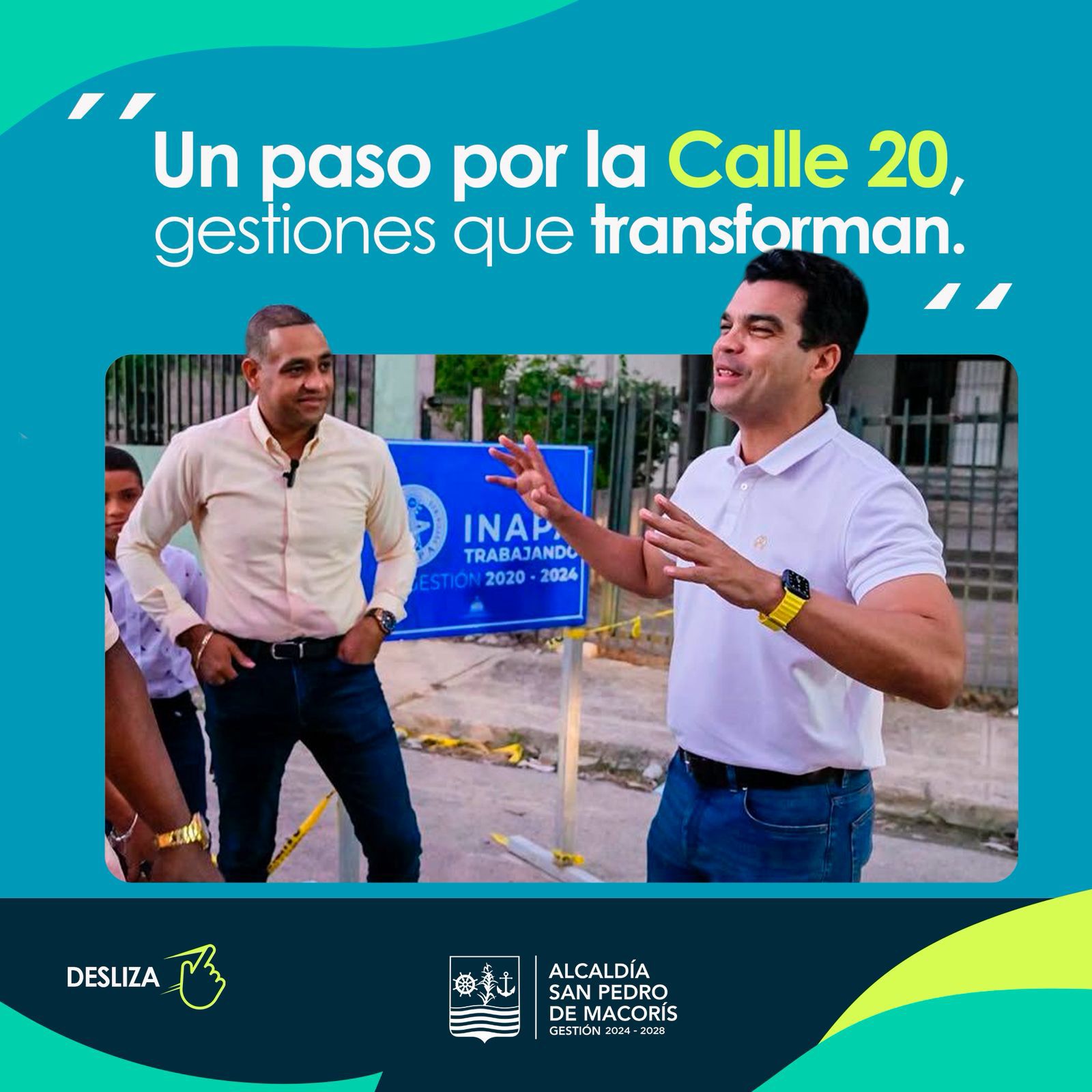 Formalmente inaugurada la Calle 20: una obra que transforma la vida de más de 28,000 ciudadanos