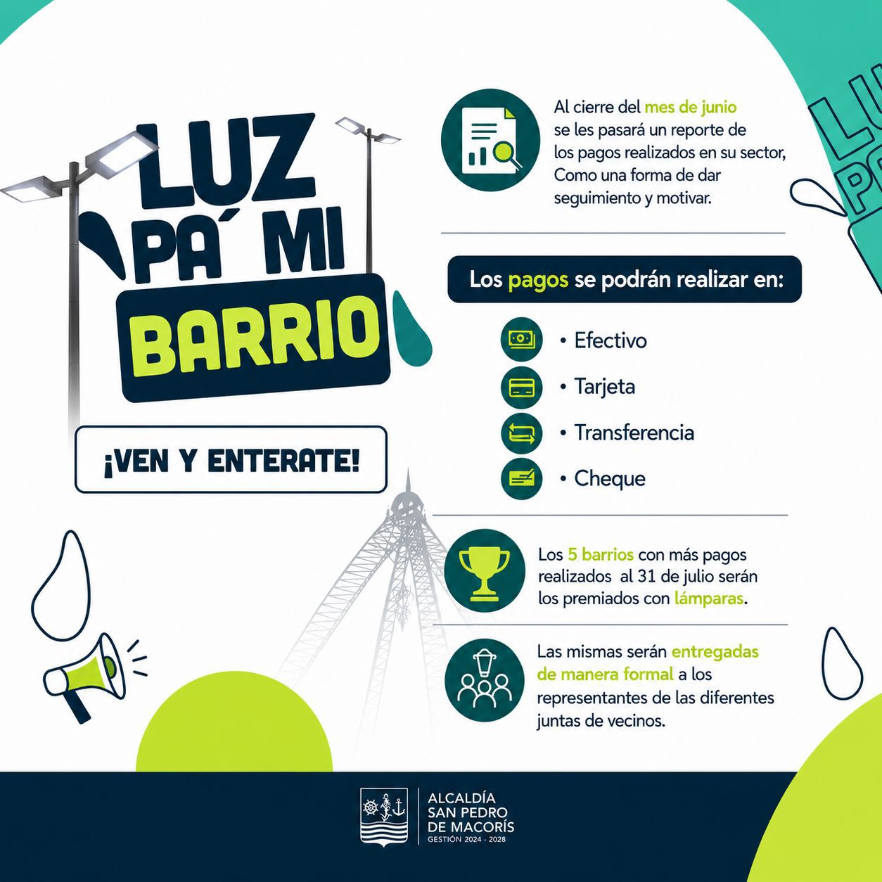 Llega “LUZ PA’ MI BARRIO